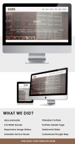 Darts - Responsive Portfolio HTML Template Screenshot 2