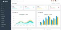Meter - Admin Dashboard HTML Template Screenshot 2