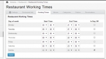 PHP Restaurant Menu Site Screenshot 6