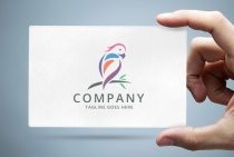 Parrot Bird Logo Template Screenshot 1