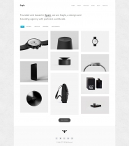 Eagle - Responsive Minimal HTML Template Screenshot 1