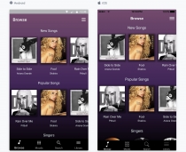 FireSpotify - Spotify Clone App Ionic 3 Screenshot 3