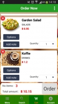 Food Ordering - Android Source Code Screenshot 4