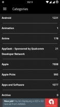 DroidNews - Modern Application for Wordpress Site Screenshot 4