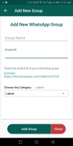 Group Links For Whats App - Android Source Code Screenshot 6