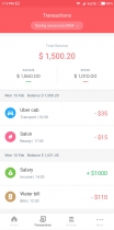 Opel Banking - Android Studio UI Kit Screenshot 3