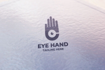 Hand Eye Logo Design Screenshot 4