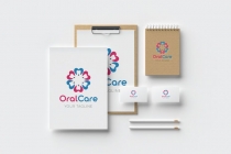 Flower Shape Dentist Logo Design  Screenshot 1