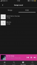 Music Streaming iOS App Template Screenshot 6