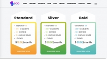 SCIO - Multipurpose Bootstrap 4 HTML5 Template Screenshot 11