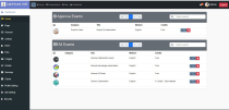 Exam Application PHP Script Screenshot 2
