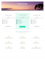 Flat Hosting Cart - WHMCS Order Form Template Screenshot 1