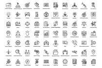 1275 Business Startup Line Vector Icons Screenshot 4