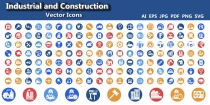 Industrial and Construction Vector Icons Screenshot 4