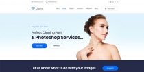 Clipino - Clipping Path Business HTML Templates Screenshot 1