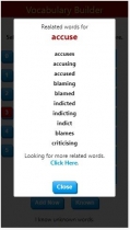 Vocabulary Builder HTML5 JavaScript Screenshot 2