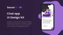 ScoutMe - Chat App UI Kit - Figma Project Screenshot 1