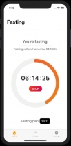 Fasting - Lose Weight iOS Source Code Screenshot 1