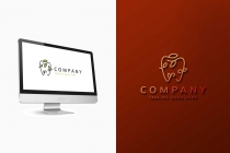 Eco Dentist Logo Template Screenshot 1