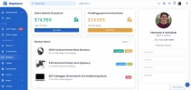 Neptune - .NET 5.0 Admin Dashboard Templates Screenshot 4