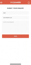 Cleaning Services Booking App - Ionic With Backend Screenshot 1