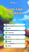 Word Find Ultimate - Unity - Admob Screenshot 2