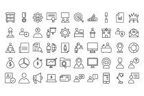 Human Resources Icons Pack AI EPS Screenshot 8