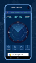 Digital Compass Live Weather - Android Source Code Screenshot 1