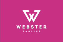 Webster  Letter W Logo Template Screenshot 2