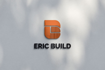 EB Letter Mark Monogram Logo Design Screenshot 1