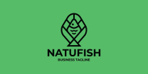 Nature Eco Fish Logo Template Screenshot 3