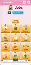 Kids Vocab - English Binlango Android Studio  Screenshot 2