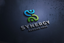 Letter S - Synergy  Logo Screenshot 1