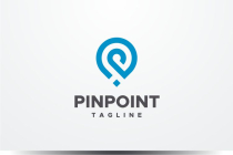 Pin Point - Letter P Logo Template Screenshot 1