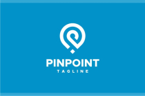 Pin Point - Letter P Logo Template Screenshot 2