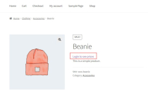 WC Hide Price - WooCommerce Plugin Screenshot 6
