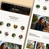 Canis Dog Training Services HTML Website Template Screenshot 4