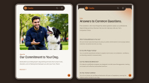 Canis Dog Training Services HTML Website Template Screenshot 18