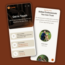 Canis Dog Training Services HTML Website Template Screenshot 23
