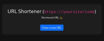 URL Shortener Screenshot 3