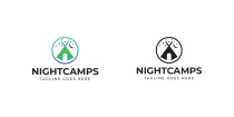 Mountain Camp Logo Template Screenshot 2
