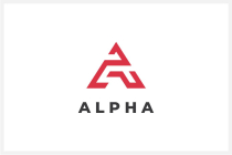 Letter A Logo v08 Screenshot 1