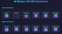 Modern 3D CSS Animations - 60 Plus Effects Screenshot 1
