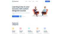 Grammar Pro NextJs E-Learning Website Template Screenshot 6
