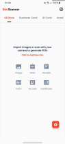 Document Scanner Pro  - Android App Template Screenshot 1