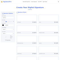 Digital Signature and Document Sign Script Screenshot 1