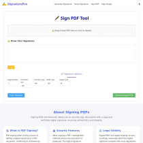 Digital Signature and Document Sign Script Screenshot 3