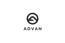 Advan Letter A Logo design vector template v03 Screenshot 3