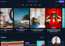Bloger Personal Blog And Magazine Script Screenshot 2