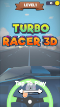 Turbo Racer 3D - Causal Mobile Unity Game Screenshot 1
